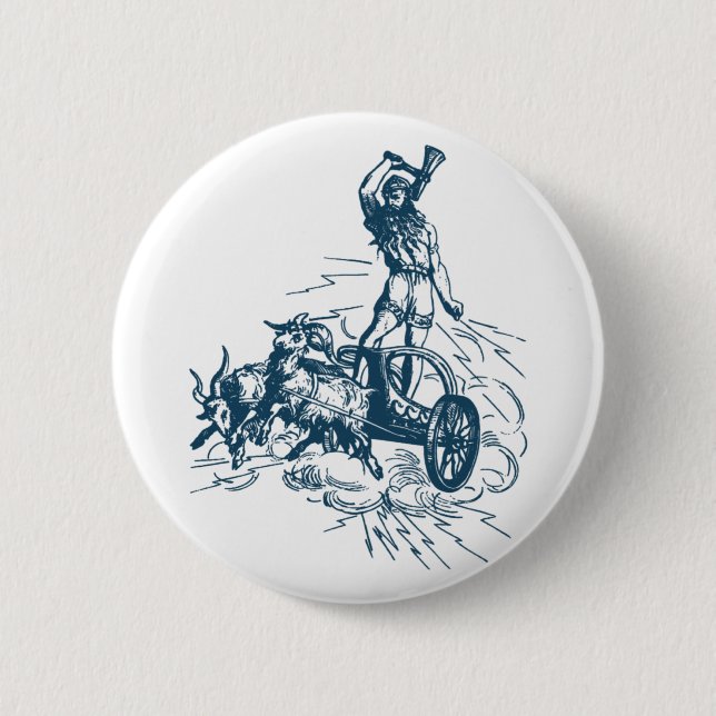 Badge Rond 5 Cm Thor (Devant)