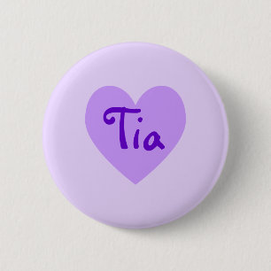 Badge Rond 5 Cm Tia en violet
