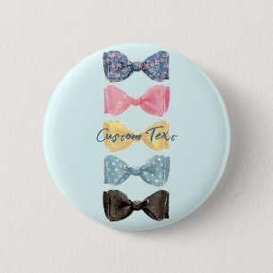 Badge Rond 5 Cm Ties papillons personnalisés