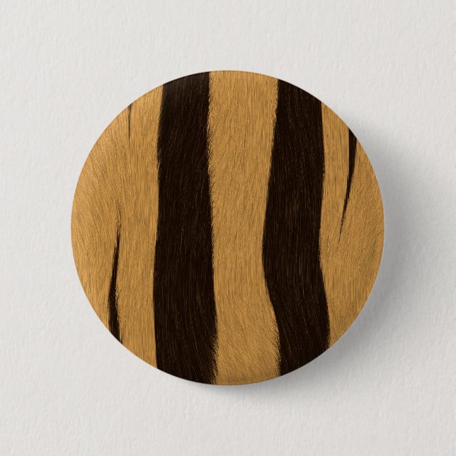 Badge Rond 5 Cm Tiger (Devant)