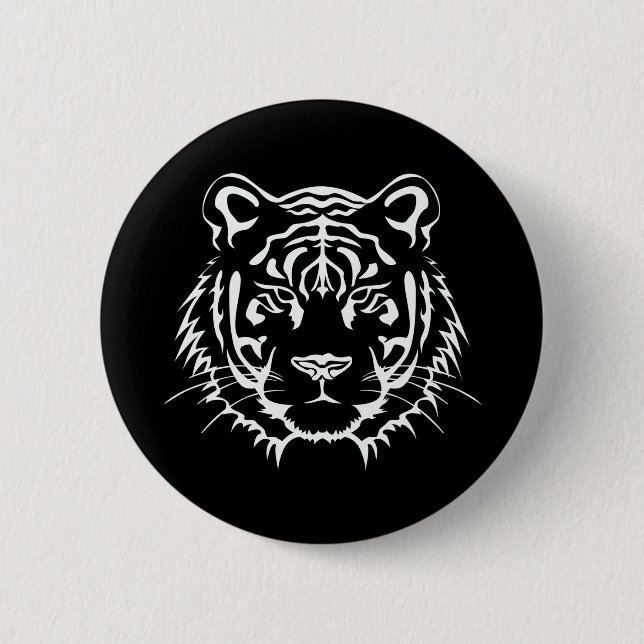 BADGE ROND 5 CM TIGER (Devant)