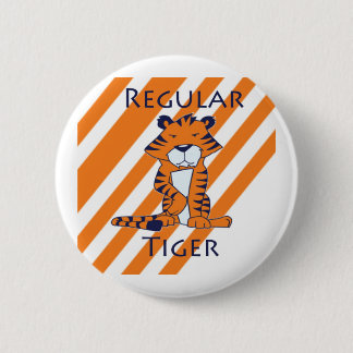 Badge Rond 5 Cm Tigre régulier