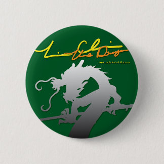 Badge Rond 5 Cm Tim "le dragon" Chin a signé le bouton