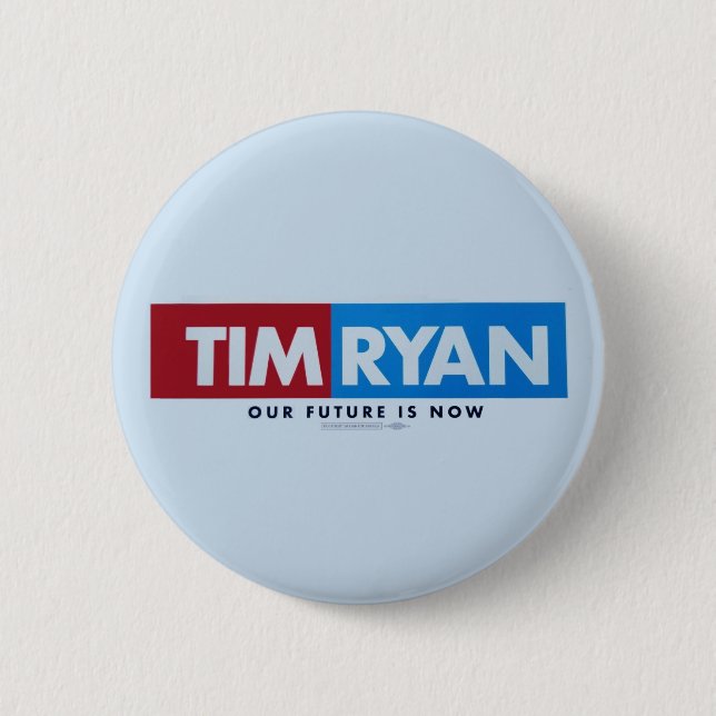 Badge Rond 5 Cm Tim Ryan (Devant)
