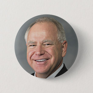 Badge Rond 5 Cm Tim Walz VP