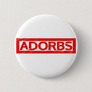 Badge Rond 5 Cm Timbre Adorbs