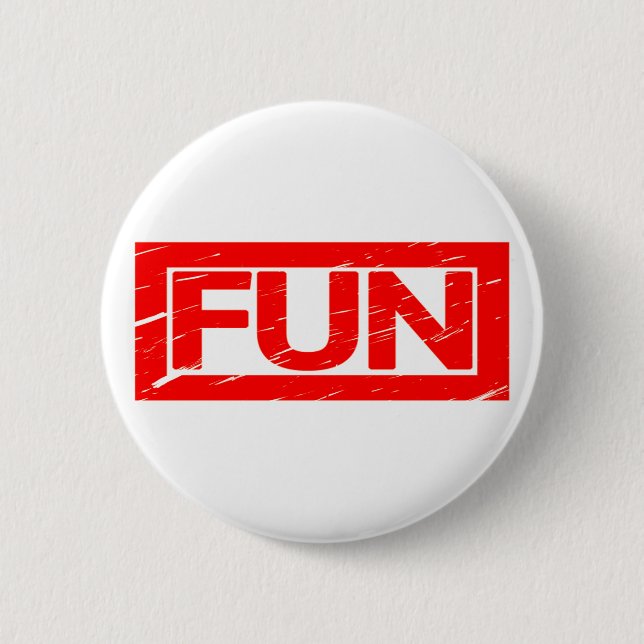 Badge Rond 5 Cm Timbre amusant (Devant)