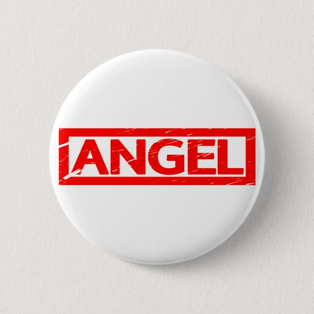 Badge Rond 5 Cm Timbre Angel (Devant)