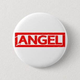 Badge Rond 5 Cm Timbre Angel