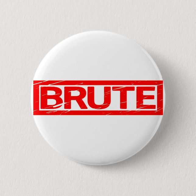 Badge Rond 5 Cm Timbre Brute (Devant)