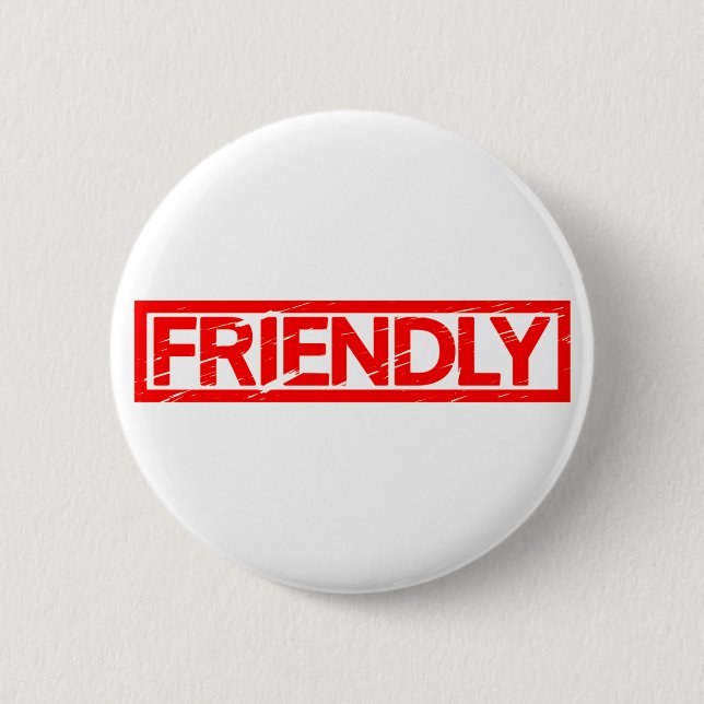 Badge Rond 5 Cm Timbre convivial (Devant)