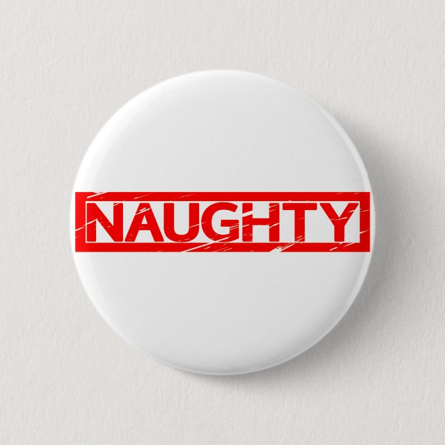 Badge Rond 5 Cm Timbre coquin (Devant)