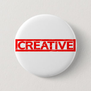 Badge Rond 5 Cm Timbre créatif