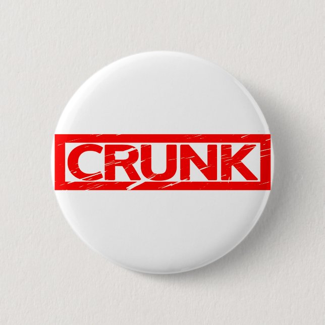 Badge Rond 5 Cm Timbre Crunk (Devant)