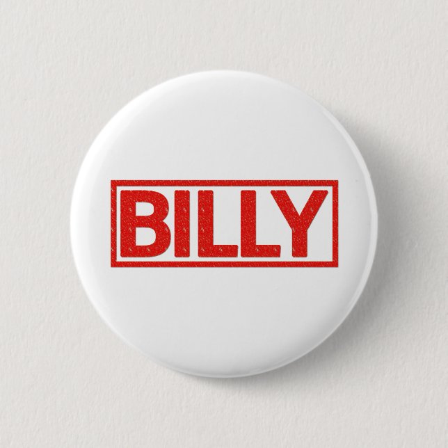 Badge Rond 5 Cm Timbre de Billy (Devant)