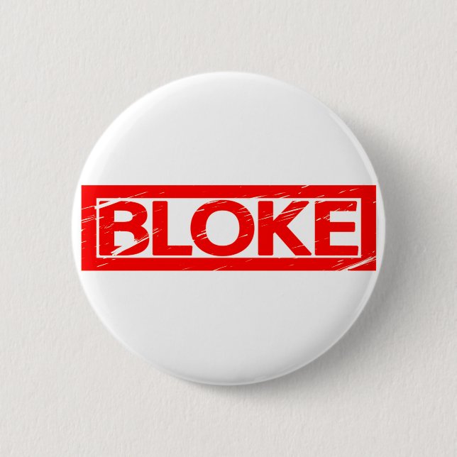 Badge Rond 5 Cm Timbre de blocs (Devant)