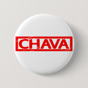 Badge Rond 5 Cm Timbre de Chava