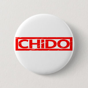 Badge Rond 5 Cm Timbre de chido
