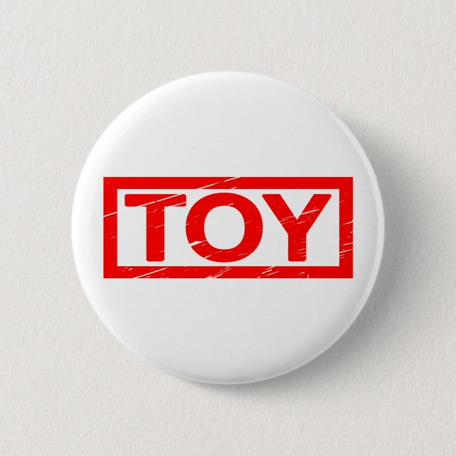 Badge Rond 5 Cm Timbre de jouets (Devant)
