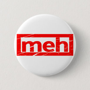 Badge Rond 5 Cm Timbre de Meh