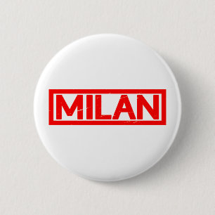 Badge Rond 5 Cm Timbre de Milan
