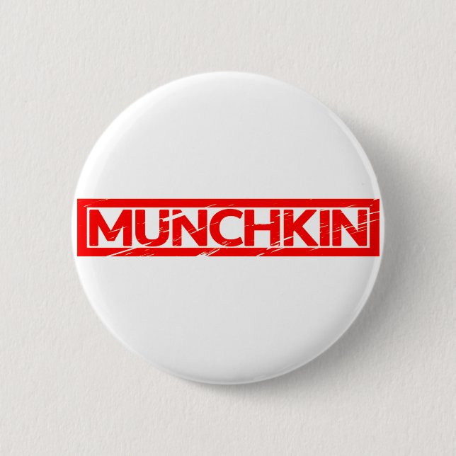 Badge Rond 5 Cm Timbre de Munchkin (Devant)