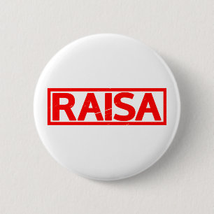 Badge Rond 5 Cm Timbre de Raisa