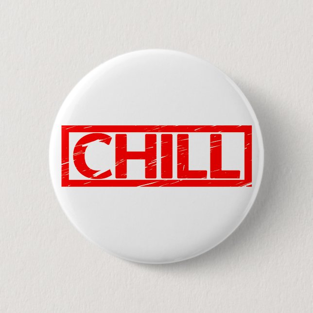 Badge Rond 5 Cm Timbre de refroidissement (Devant)