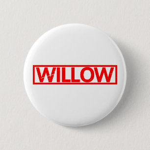 Badge Rond 5 Cm Timbre de saule
