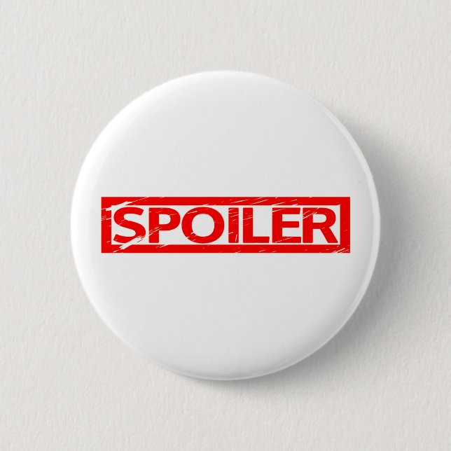 Badge Rond 5 Cm Timbre de spachette (Devant)