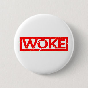 Badge Rond 5 Cm Timbre de Woke