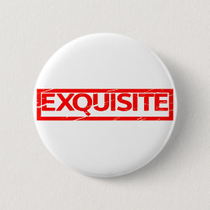 Badge Rond 5 Cm Timbre délicieux