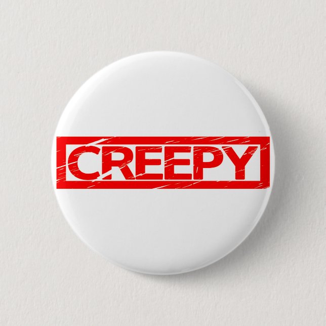 Badge Rond 5 Cm Timbre déplaisant (Devant)