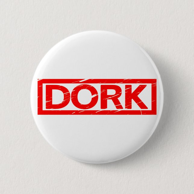 Badge Rond 5 Cm Timbre Dork (Devant)