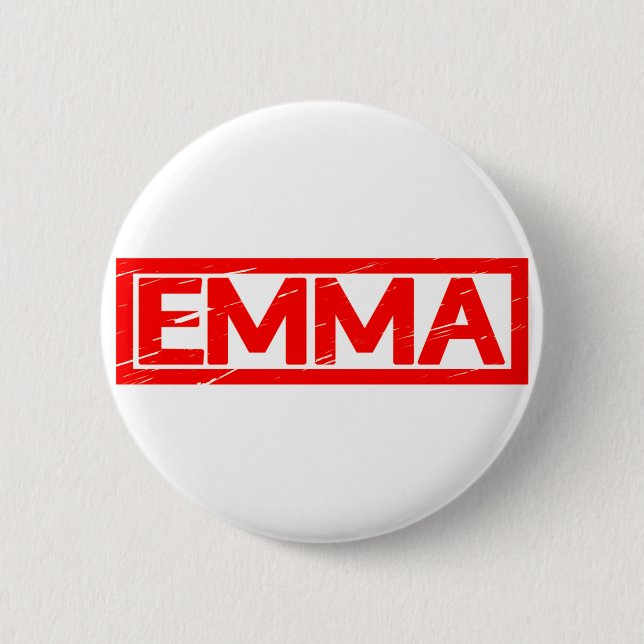 Badge Rond 5 Cm Timbre Emma (Devant)