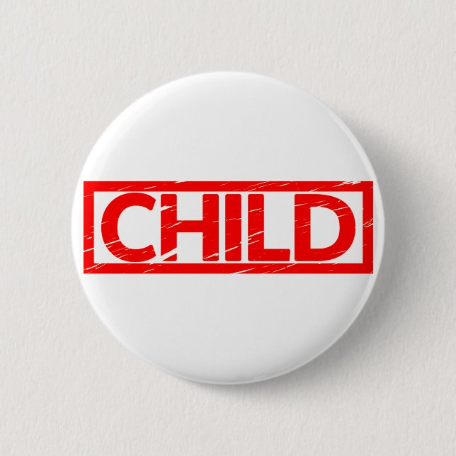 Badge Rond 5 Cm Timbre enfant (Devant)