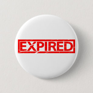 Badge Rond 5 Cm Timbre expiré