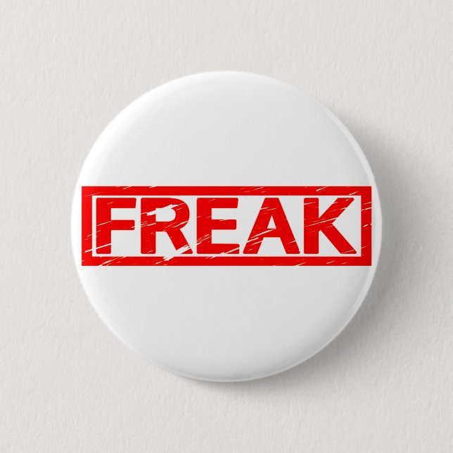 Badge Rond 5 Cm Timbre factice (Devant)