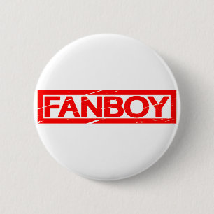 Badge Rond 5 Cm Timbre Fanboy