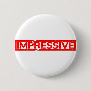 Badge Rond 5 Cm Timbre impressionnant