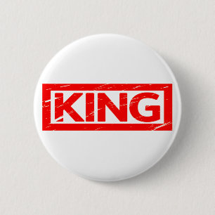 Badge Rond 5 Cm Timbre King