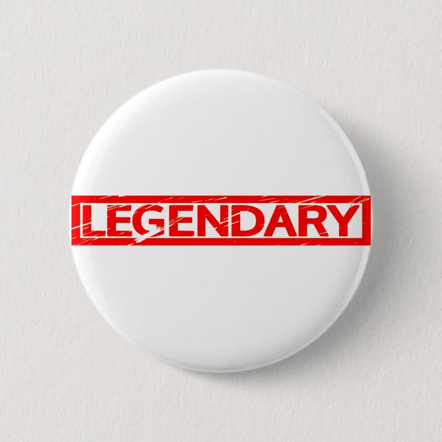 Badge Rond 5 Cm Timbre légendaire (Devant)