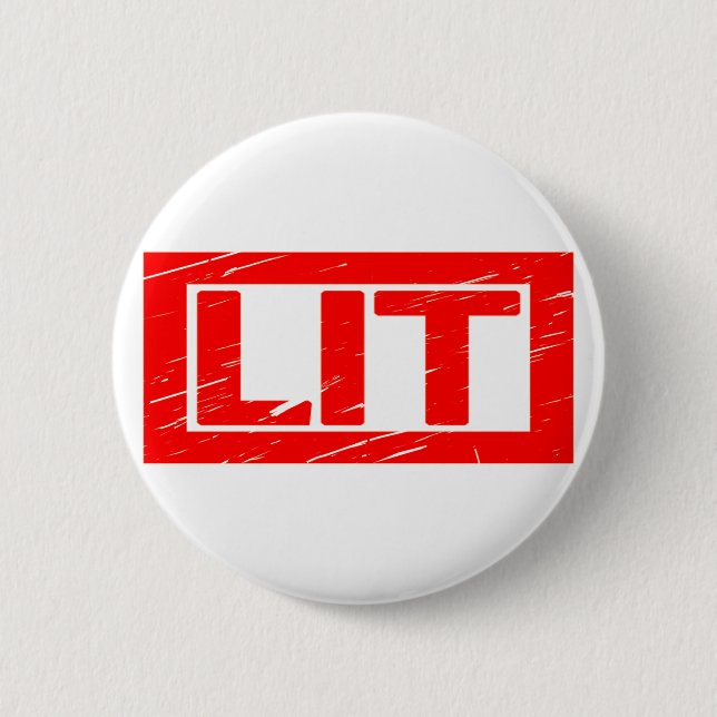 Badge Rond 5 Cm Timbre Lit (Devant)