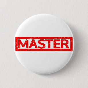 Badge Rond 5 Cm Timbre maître
