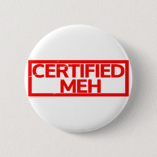 Badge Rond 5 Cm Timbre Meh Certifié