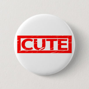 Badge Rond 5 Cm Timbre mignon