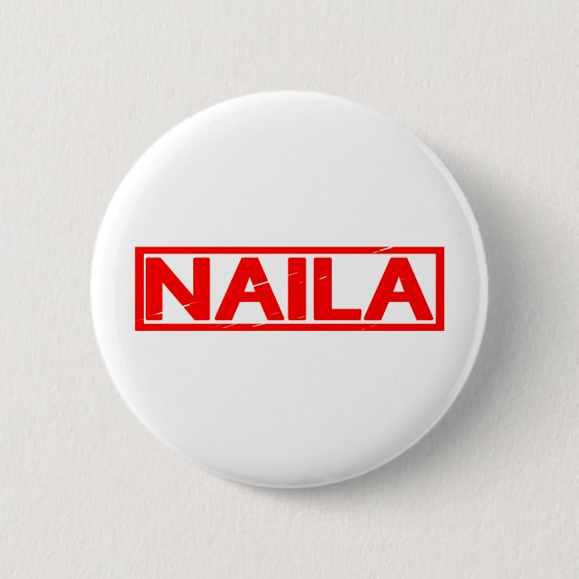 Badge Rond 5 Cm Timbre Naila (Devant)