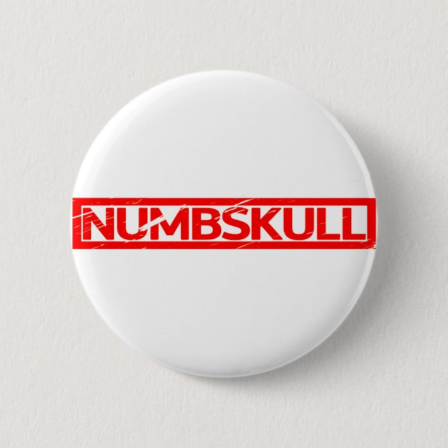Badge Rond 5 Cm Timbre numérique (Devant)