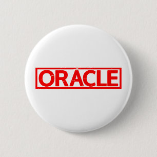 Badge Rond 5 Cm Timbre Oracle