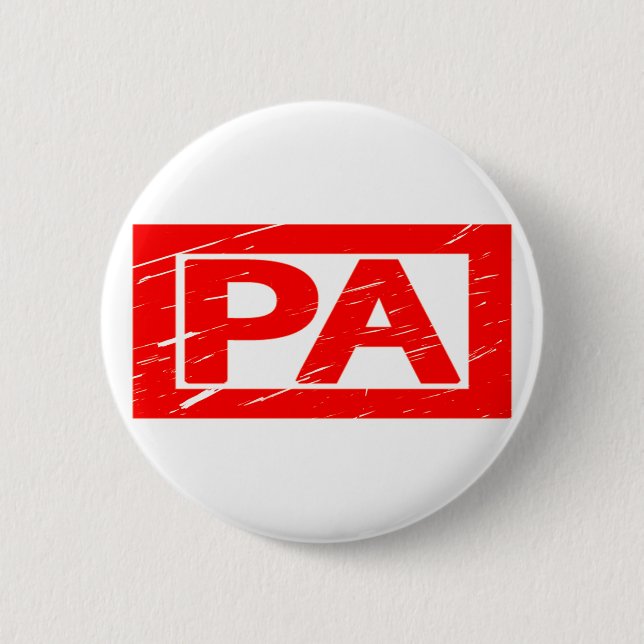 Badge Rond 5 Cm Timbre Pa (Devant)